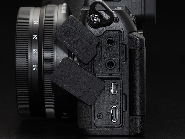 Nikon Z50II ports