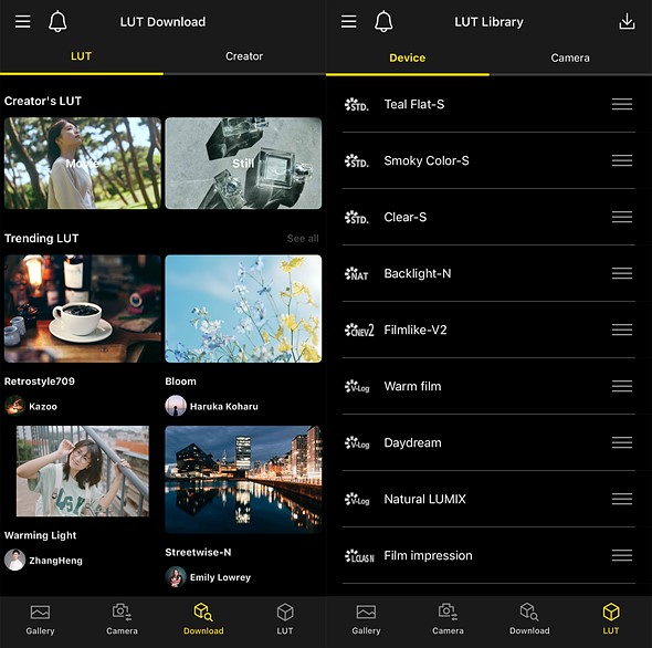 Lumix-Lab-LUT-Download-and-library