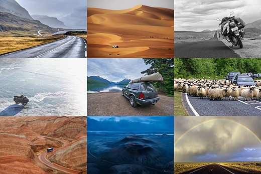 Road Trip photo challenge winners collage