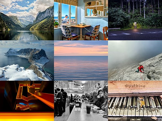 Pixels in your pocket photo challenge winners collage