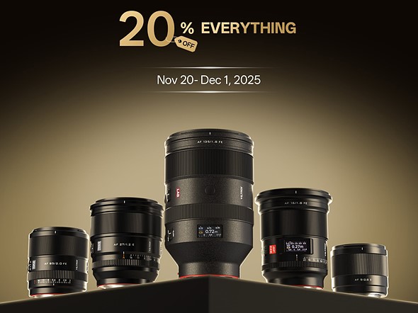 Viltrox Black Friday 2025 Lens