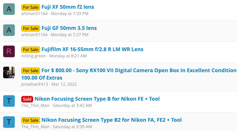 a screenshot of an online marketplace