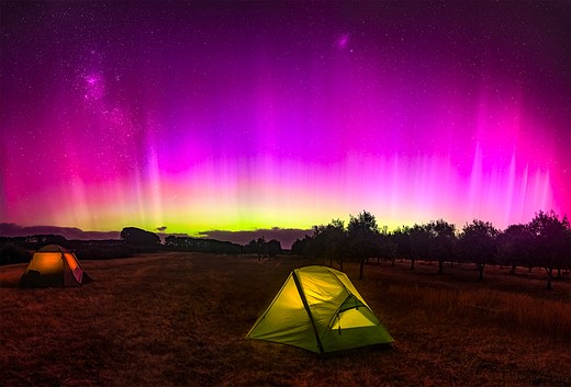 “Celestial Fireworks on New Years” – Sara Aurorae