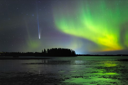 “Aurora Comet Lemmon” – Petr Hora?lek