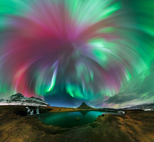 “Corona Blast Aurora Geomagnetic Storm” – Roi Levi