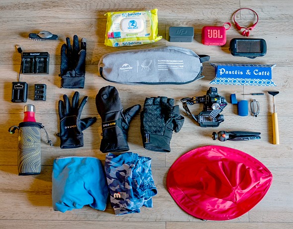 Mario Ciaccia what I have in the photo bag