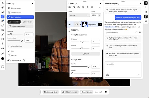 adobe photoshop ai assistant layer mask